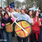 Manif anti CPE Amiens