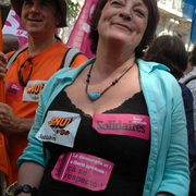 Manif contre le service minimum, pour le droit de grève 31.07.2007
