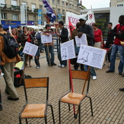 Manifestation  RESF le 05-09-2007 Amiens