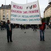 Manifestation  RESF le 05-09-2007 Amiens