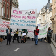 Manifestation  RESF le 05-09-2007 Amiens