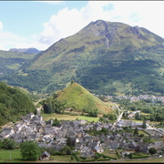 Vue sur la vallée - voie de passage