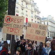 RESF Ecole Torcy, Paris 18