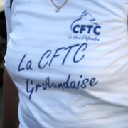 Manifestation CFTC au 3 féstival du film GROLANDAIS