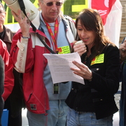 Manifestation contre la carte judiciaire