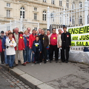 Manifestation contre la carte judiciaire