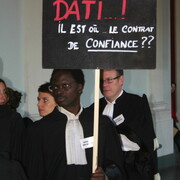 le 23-10-2007 gréve des avocats TGI Amiens
