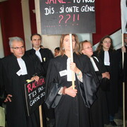 le 23-10-2007 gréve des avocats TGI Amiens