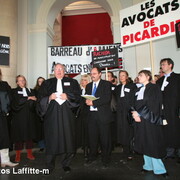 le 23-10-2007 gréve des avocats TGI Amiens