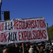 Manifestation de soutien à Florimond Guimard (Aix en Provence le 22 octobre 2007)