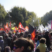 Manifestation de soutien à Florimond Guimard (Aix en Provence le 22 octobre 2007)