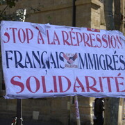 Manifestation de soutien à Florimond Guimard (Aix en Provence le 22 octobre 2007)