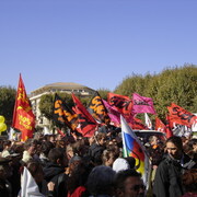 Manifestation de soutien à Florimond Guimard (Aix en Provence le 22 octobre 2007)