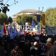 Manifestation de soutien à Florimond Guimard (Aix en Provence le 22 octobre 2007)