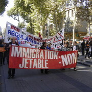 Manifestation de soutien à Florimond Guimard (Aix en Provence le 22 octobre 2007)