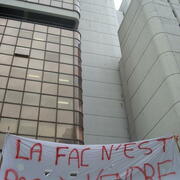 La fac n'est pas à vendre