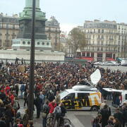 Rassemblement place de la Bastille
