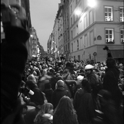 Foule Rue V.Cousin (entrée Sorbonne)