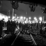 Occupation des voies Gare du Nord
