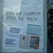 Pas de justice, pas de paix
