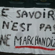 Le savoir n'est pas une marchandise