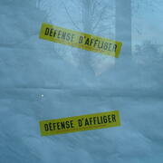 Défense d'affliger
