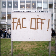 Fac off!