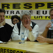 Meeting unitaire contre le traité à Montpellier, le 6 décembre