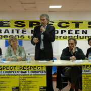 Meeting unitaire contre le traité à Montpellier, le 6 décembre