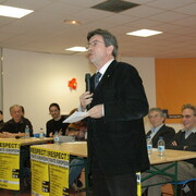 Meeting unitaire contre le traité à Montpellier, le 6 décembre.