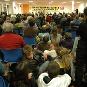Meeting unitaire contre le traité à Montpellier, le 6 décembre.