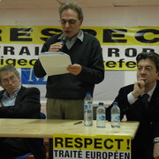 Meeting unitaire contre le traité à Montpellier, le 6 décembre.
