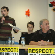 Meeting unitaire contre le traité à Montpellier, le 6 décembre