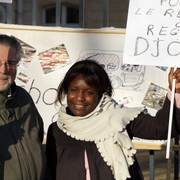 RESF Versailles manifestants