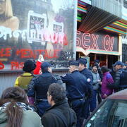 Arrestation des barbouilleurs