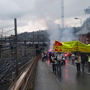 MANIFESTATION DES CHEMINOTS