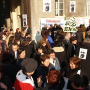 MANIFESTATION DEVANT LE PALAIS DE JUSTICE DE CHAMBERY