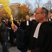 MANIFESTATION DEVANT LE PALAIS DE JUSTICE DE CHAMBERY