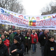cortège du SNU CLIAS - FSU