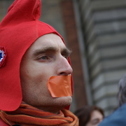 manifestant