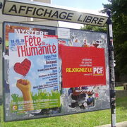 collage fete de l'huma