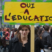 autre manifestante