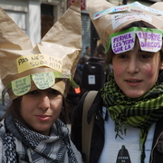 Lycéennes à lunettes
