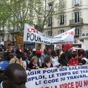 La CGT agir pour nos salaires l'emploi nos retraites