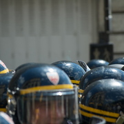 Casques bleus…