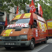 Camionnette rouge