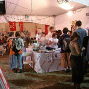 Fête Huma 2007 stand Etampes