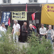 grève des sans papiers Issy