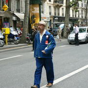 Manifestation contre la réforme des retraites . 17 juin 2008