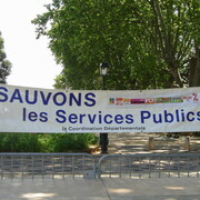 Journée de défense des services publics à Brignoles (83) samedi 14 juin 2008